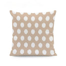 Axyaa Beige Geometric Lace Cushion Cover 45X45cm for Living Room Decor