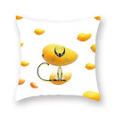 Axyaa Fruit Print Cushion Cover 45x45cm, Decorative Pillowcase with Apple Pineapple Watermelon Pattern