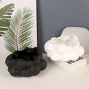 Axyaa Patchwork Cloud Ceramic Vase - Abstract Bubble Flower Pot - Home Decoration Accessories