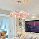 Axyaa Colorful Murano Glass Crystal Pendant Light: Modern Lighting for Living Room, Bedroom, Kitchen