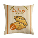 Axyaa Delicious Donuts Printed Cushion Cover Home Decor 45X45CM