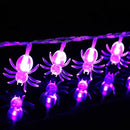 Axyaa Spider Style LED Halloween String Lights for Festival Party Decoration