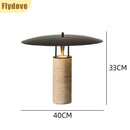 Axyaa Cave Stone Table Lamp | Minimalist Nordic Bedside Lamp