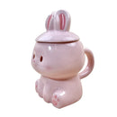 Axyaa Kawaii Rabbit Ceramic Mug - Couples Coffee Cup Gift
