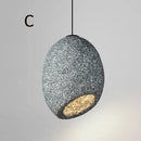 Axyaa Dark Gray LED Small Drop Pendant Lamp for Home Dining Bedroom