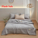 Axyaa Summer Cool Quilt | Japanese Washed Cotton | Single & Double Sizes | Lightweight