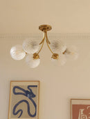 Axya Glass Ball Ceiling Light for Modern Nordic Living Room Dining Study