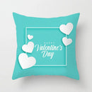 Axyaa Love Heart Cushion Cover for Living Room Sofa Valentine's Day Home Decor