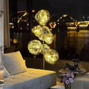Axyaa Crystal Chandelier Stair Pendant Lamp Living Room Lighting