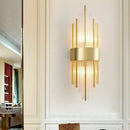 Axyaa Nordic Crystal Wall Lamp: Elegant LED Wall Light for Living Room & Bedroom