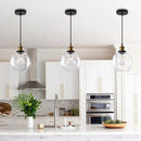 Axyaa Loft Vintage Glass Pendant Industrial Ceiling Chandelier