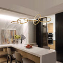 Axyaa Modern LED Pendant Chandelier for Living Room and Dining Room