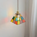 Axyaa Glass Lampshade LED Pendant Light for Modern Nordic Home Decor