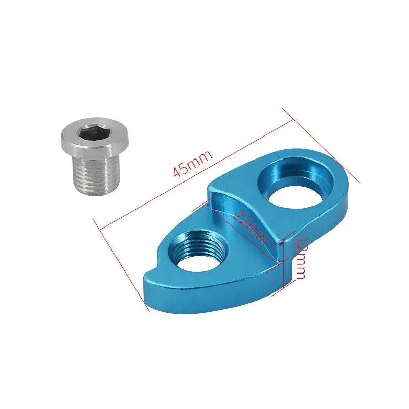 Axyaa Aluminum Rear Derailleur Hanger Extension for Bike Frame Gear Tailhook