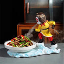 Axyaa Sun Wukong Plates Set - Creative Tableware for Personalized Hotel and Restaurant Atmosphere