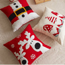 Axyaa Christmas Throw Pillowcase Cojines 45x45cm