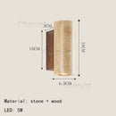 Axyaa Natural Stone Wall Lamp Sconce for Foyer Bedroom Dining Room