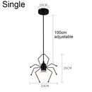 Axyaa Spider Pendant Lamp E27 Bulb AC-powered 85-265V for Home Décor