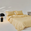 Axyaa Mulberry Silk Duvet Cover, Ultra Soft Quilt, King Size Bedding with Zipper