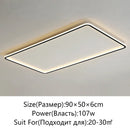 Axyaa Modern Gold/Black Ceiling Lamp for Home Indoor Lighting