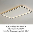 Axyaa Modern Gold/Black LED Ceiling Light for Home Lighting