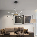 Axyaa Nordic Geometry LED Chandelier with Remote Control