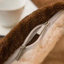 Axyaa Solid Color Fleece Winter Blanket - Super Soft Luxury Warm Adult Bedding