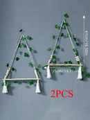 Axyaa Hanging Ivy Wall Shelf for Home Decor and Plant Display
