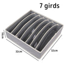 Axyaa Drawer Organizer Box for Underwear Socks Bra Pants Scarf Tie Storage