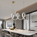 Axyaa Modern Indoor Pendant Lights LED Chandelier Ceiling Lamp Dining Room Decor