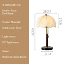 Axyaa Vintage Wooden Floor Lamp for Living Room and Bedroom LED Lighting