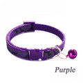 Axyaa Camouflage Pet Collar: Colorful Adjustable Collar with Bell for Dogs & Cats.