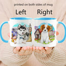 Personalized Photo Mug, Family, Kids, Lovers, Logo, Text Mugs by Axyaa