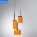 Axyaa Glass Pendant Light: Modern Minimalist LED Bar Lighting for Home Decor