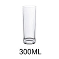 Axyaa Glass Water Cup: Transparent Drinking Glasses for Juice, Beer, and Coffee