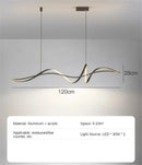 Axyaa Elegant Nordic Dining Room Main Light - Modern & Minimalist High-End Strip Light