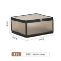 Axyaa Large Folding Storage Box for Cosmetics, Shoes, Clothes - Washable & Moisture-Proof