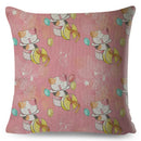 Axyaa Cat Cushion Cover: Decorative Linen Pillow for Home, Sofa, Children's Room