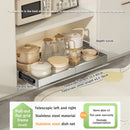 Axyaa Stainless Steel Expandable Dish Rack Drawer Basket Organizer