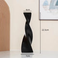 Axyaa Ceramic Geometric Lines Vase Abstract Decorative Ornaments