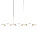 Axyaa LED Aluminum Chandelier for Modern Restaurant and Stylish Family Dining