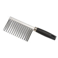 Axyaa Wavy Potato Cutter Kitchen Tool - Stainless Steel Handheld Slicer