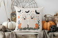 Cute Ghost Reading Book Cushion Cover for Sofa Bedroom Car by Axyaa