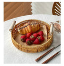 Axyaa Fruit & Snack Assortment in Woven Basket