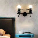 Axyaa Cute Doll Wall Light for Bedroom - LED Indoor Sconce Home Decors