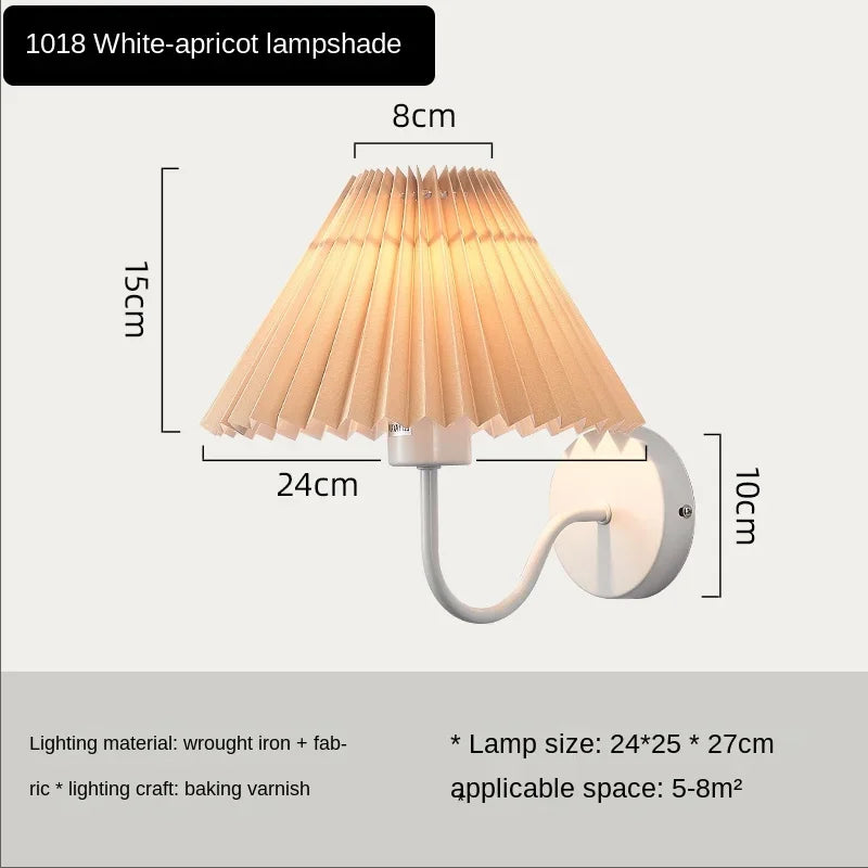 Axyaa Umbrella Style Retro Wall Lamp for Home Decor