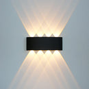 Axyaa Waterproof Outdoor LED Wall Lamp - Aluminum Up Down Wall Light