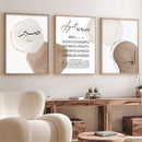 Axyaa Ayat Al Kursi Ramadan Circle Canvas Wall Art Print for Bedroom Decor