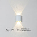 Axyaa Waterproof Outdoor Wall Light Fixture for Garden Balcony LED Lamp IP66 AC85/265V