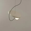 Axyaa 3D Floating Ball Chandelier - Nordic Retro Pendant Light for Living Room